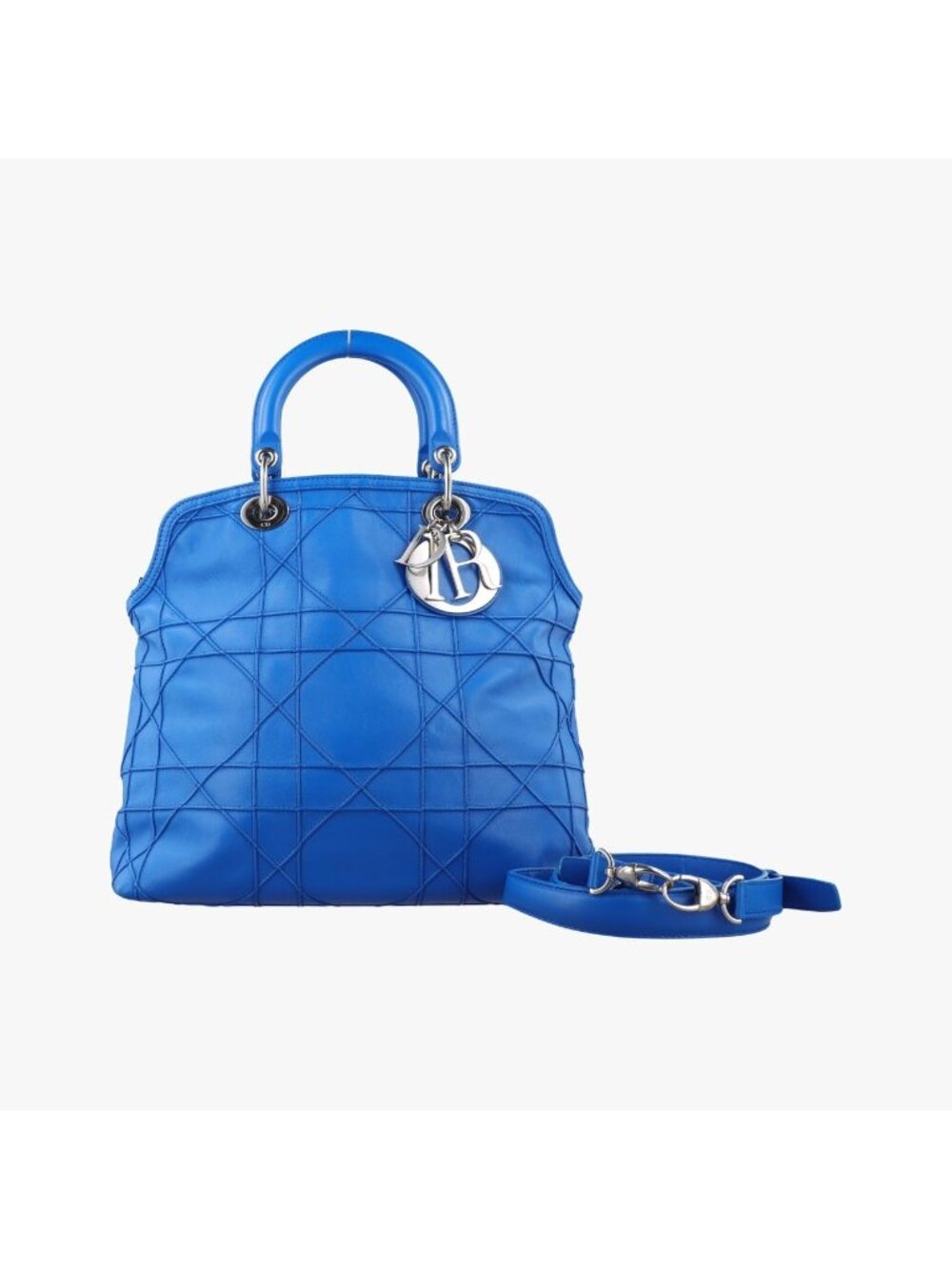 Dior Granville Blue Lambskin
